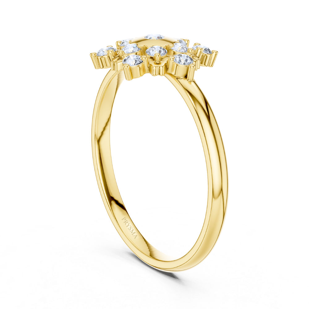 Celestara Diamond Bloom Ring