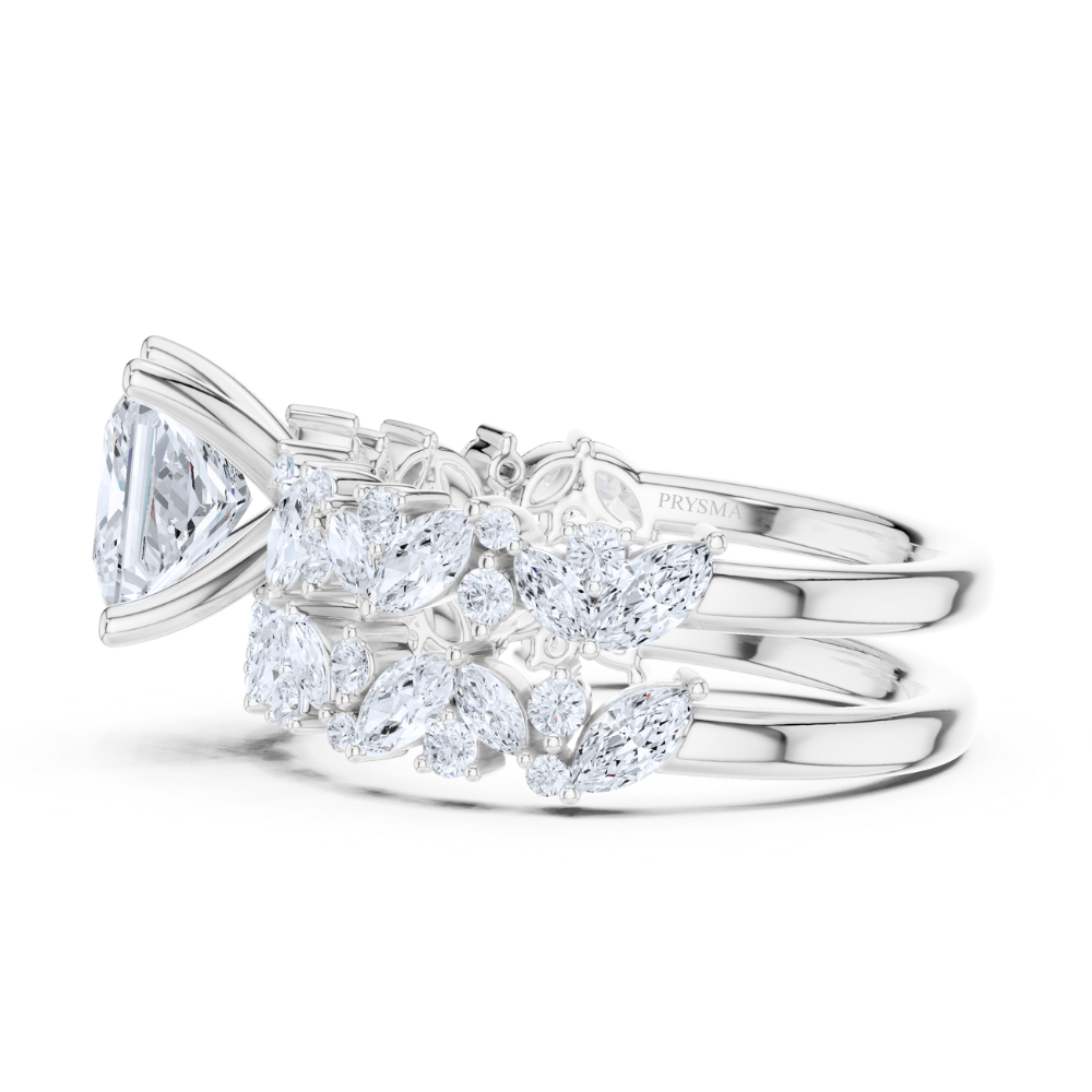 Majestic Radiance Princess Diamond Ring