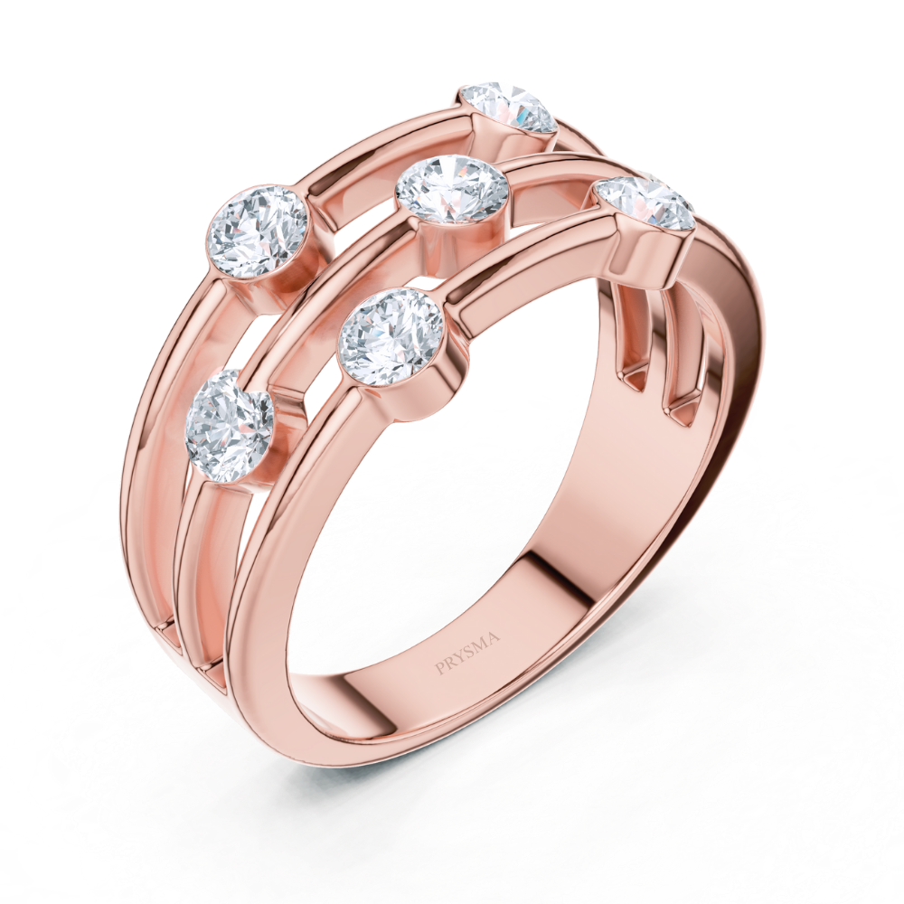 Orion Bezel-Set Diamond Ring
