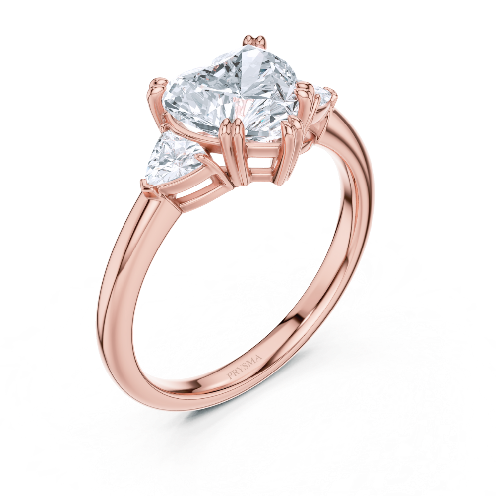 Amoura Heart Trilogy Ring