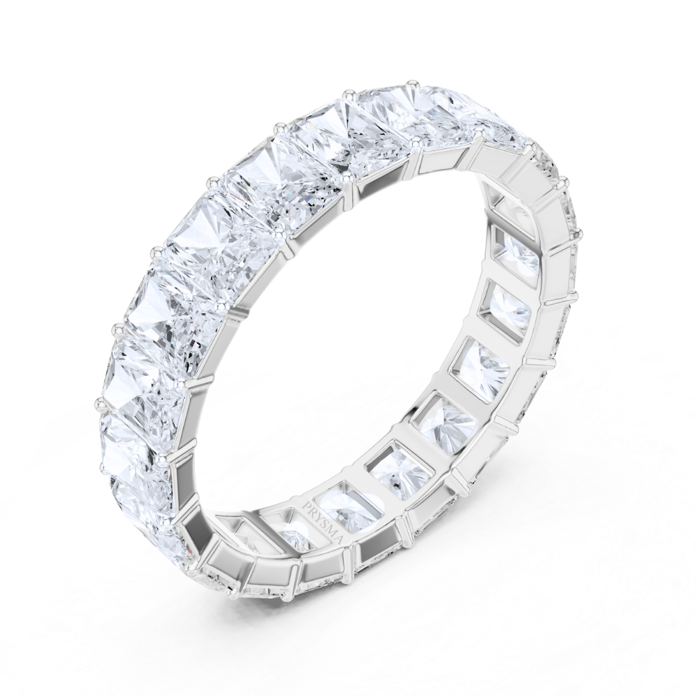 Regalia Radiant-Cut Eternity Ring