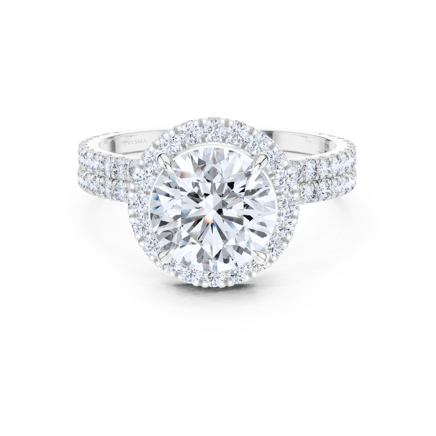 Regalia Halo Lab Diamond Ring