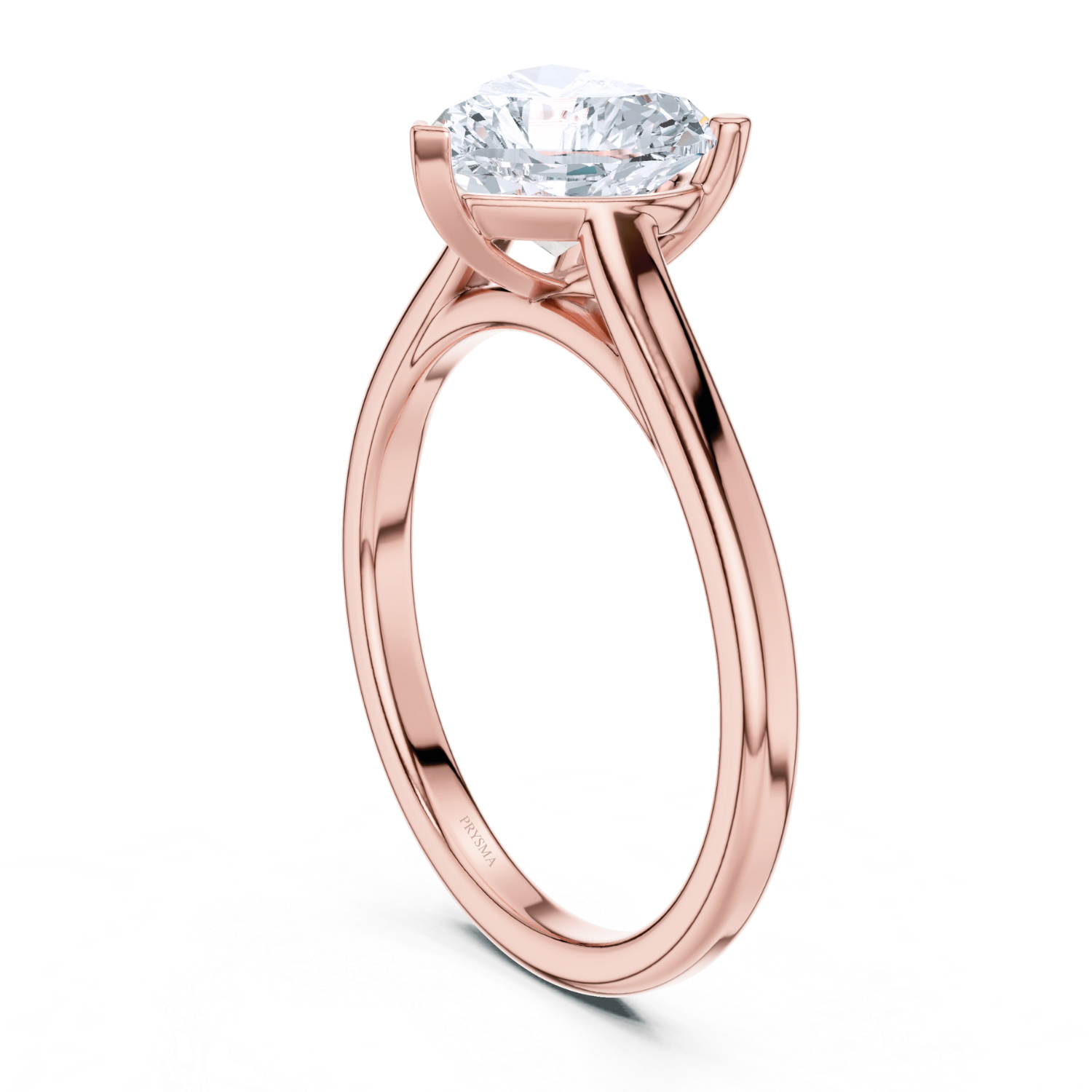 Heart-Shaped Diamond Ring