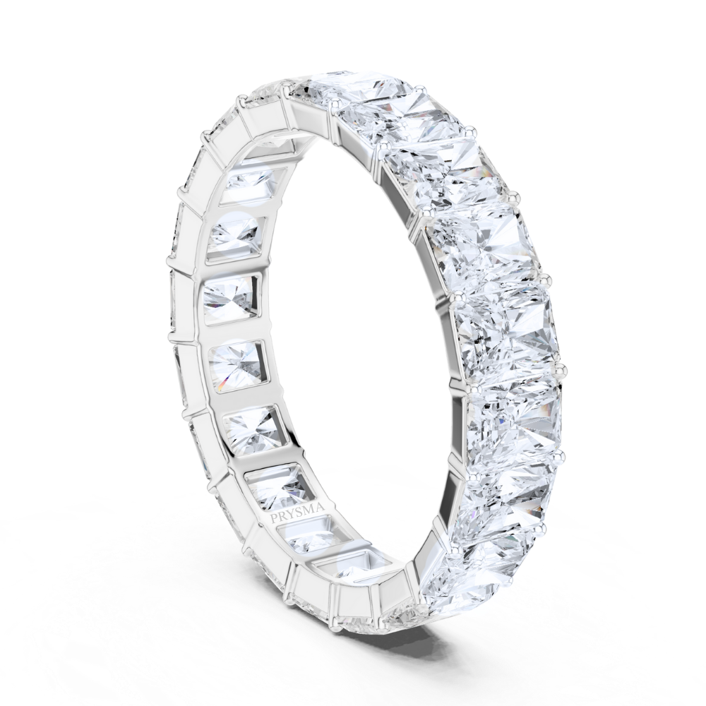 Regalia Radiant-Cut Eternity Ring