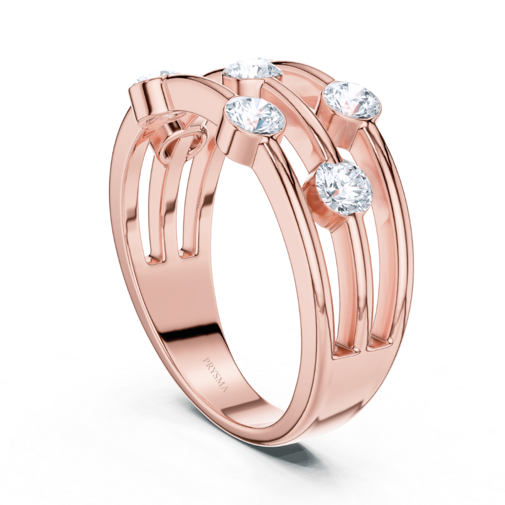 Orion Bezel-Set Diamond Ring