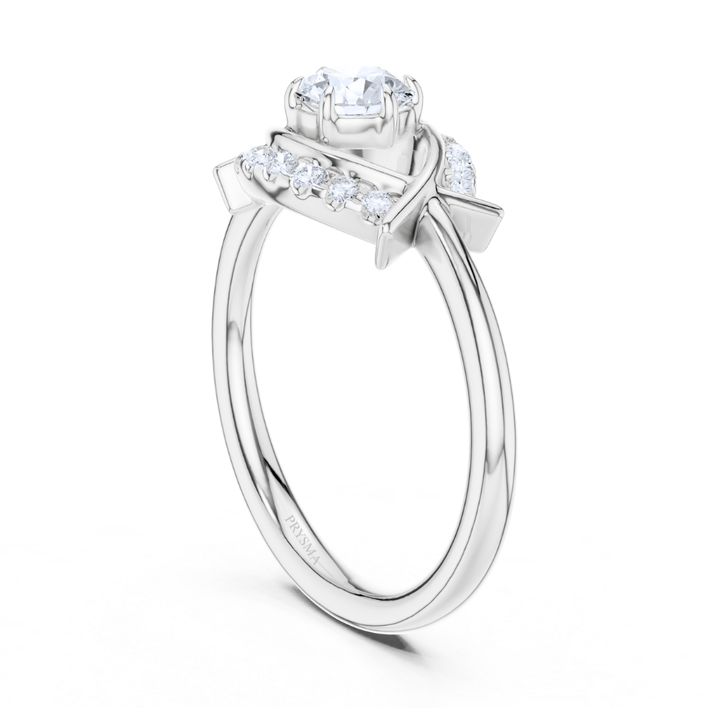 Celeste Eye Halo Ring