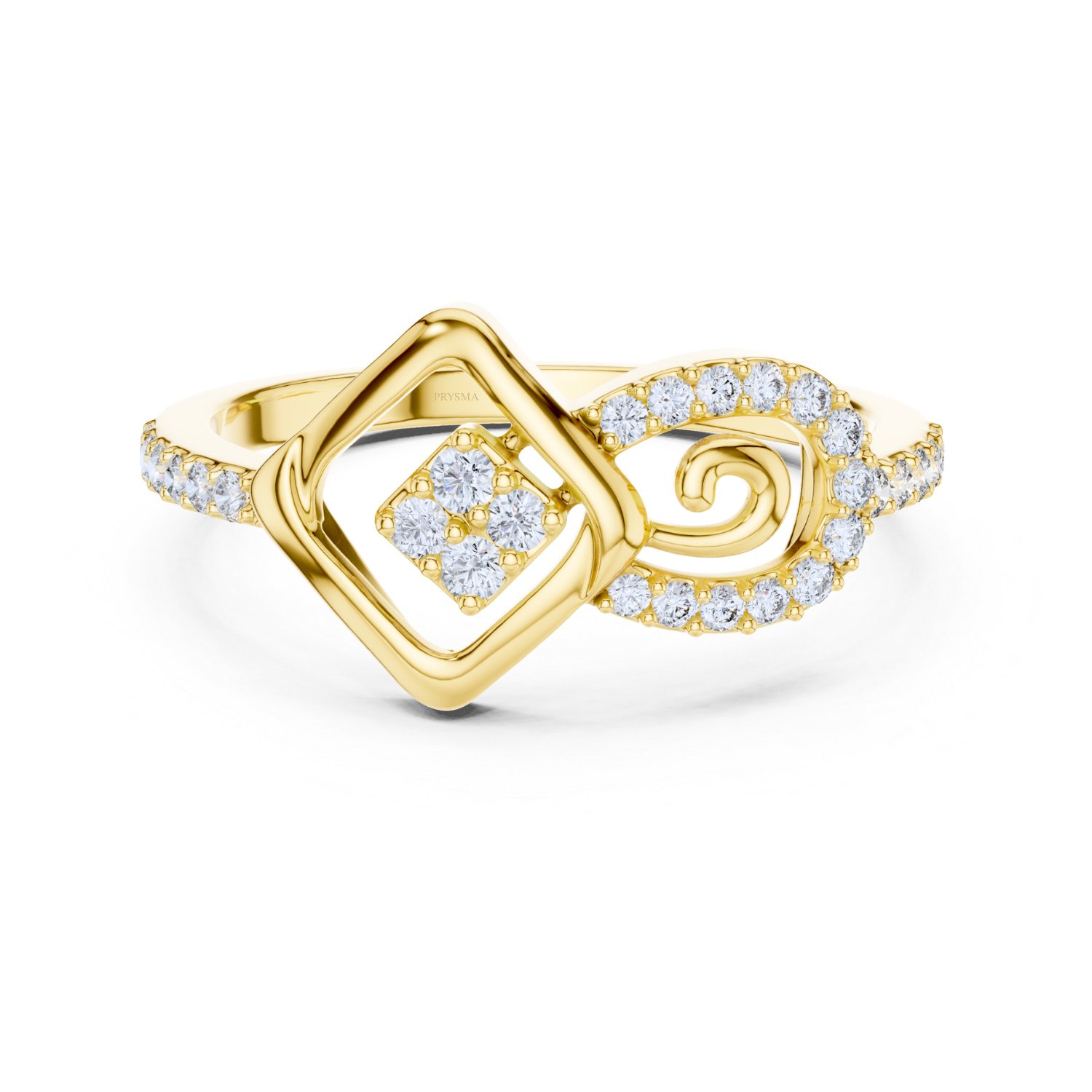 Enchanted Teardrop Diamond Ring