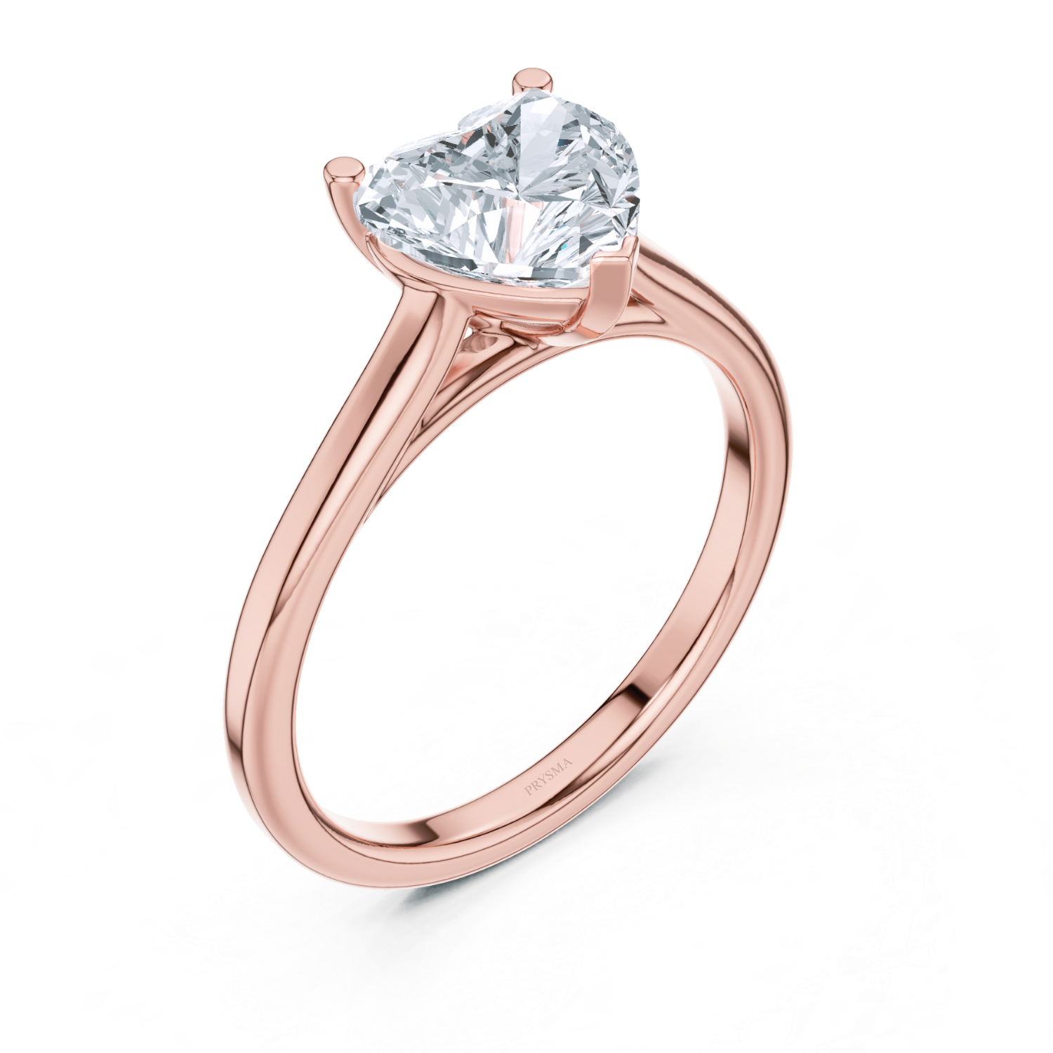 Heart-Shaped Diamond Ring
