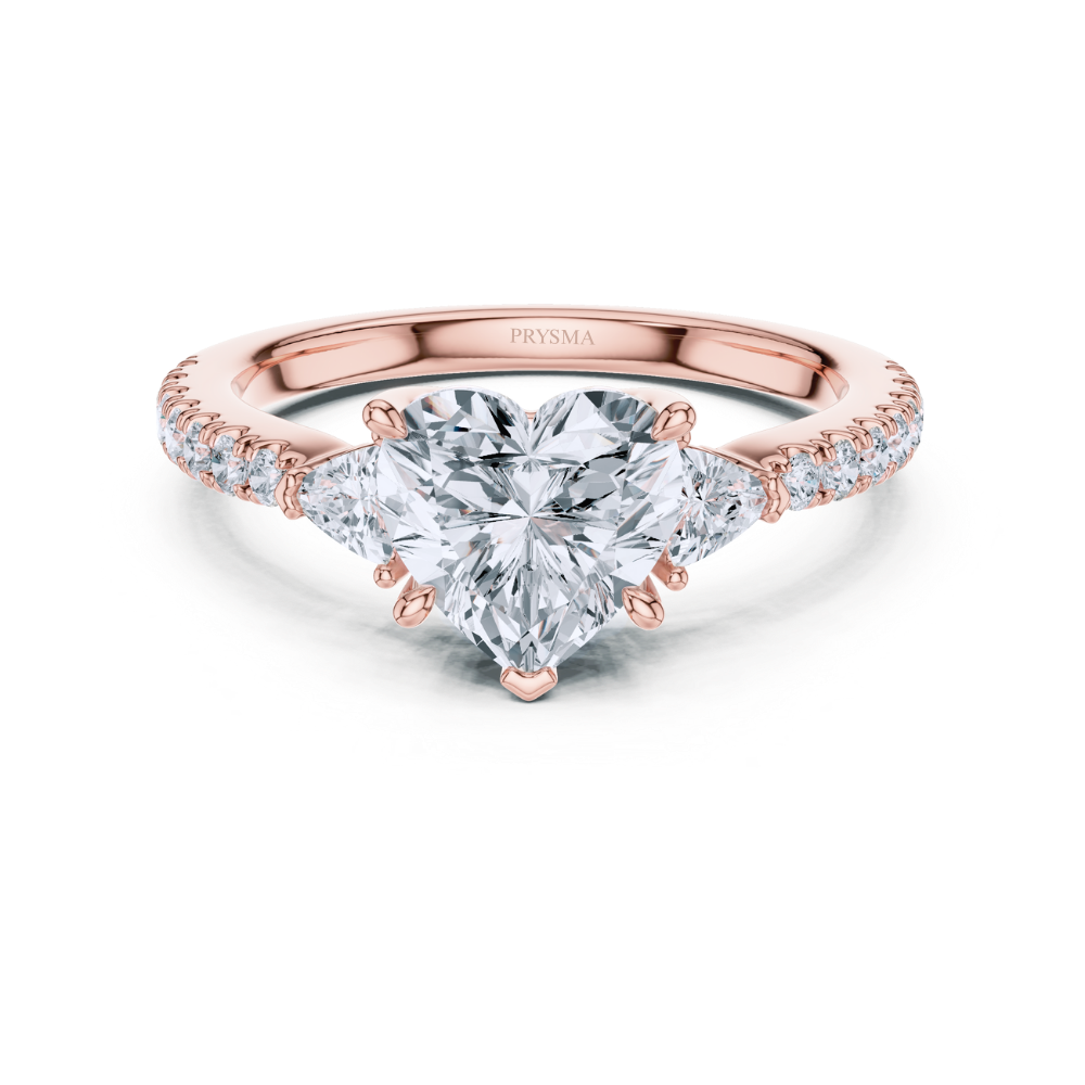 Enchanting Heart Serenade Ring