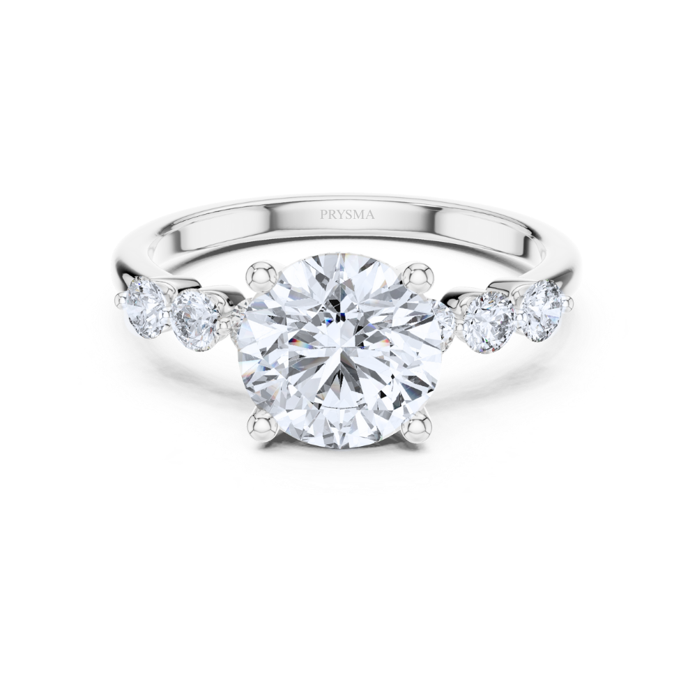 Radiant Harmony Solitaire Ring