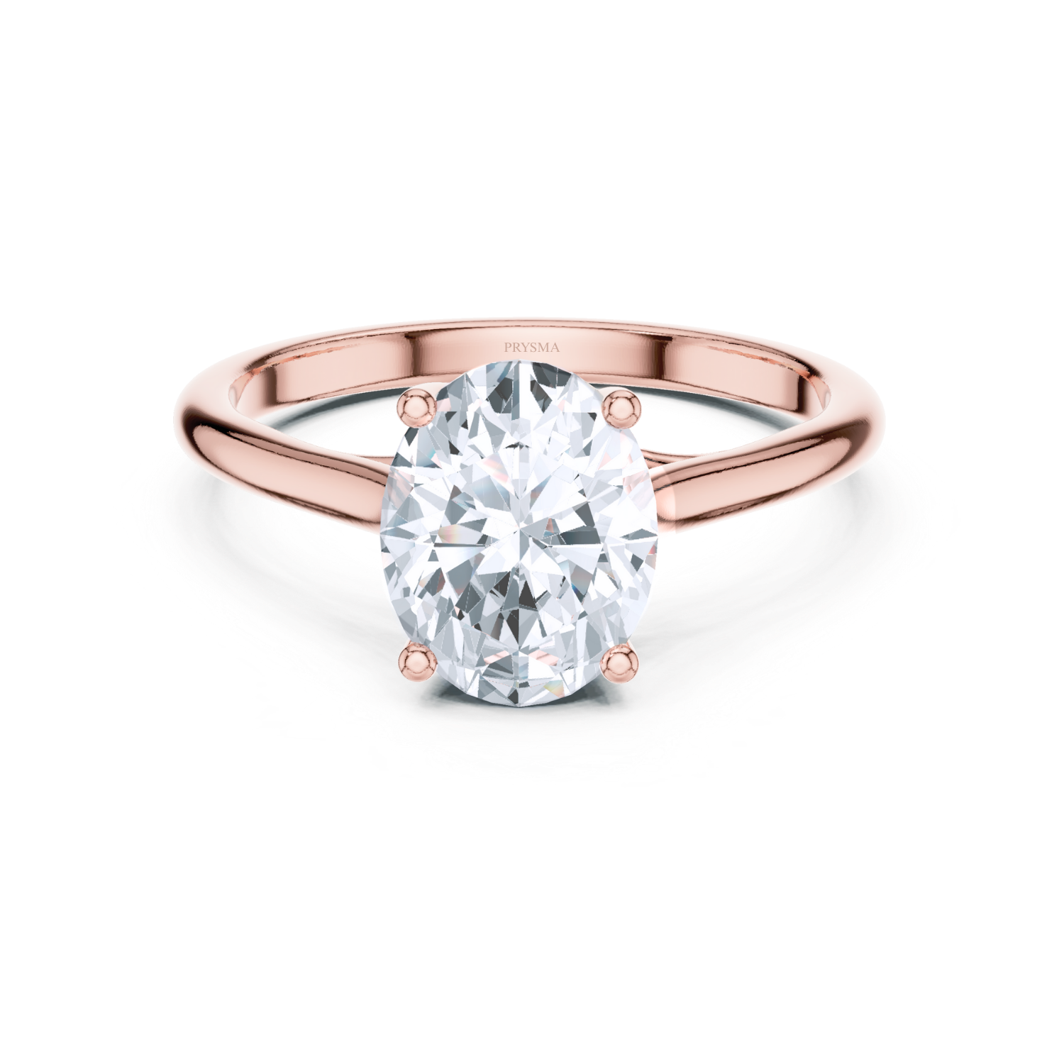 Timeless Elegance Oval Solitaire Ring