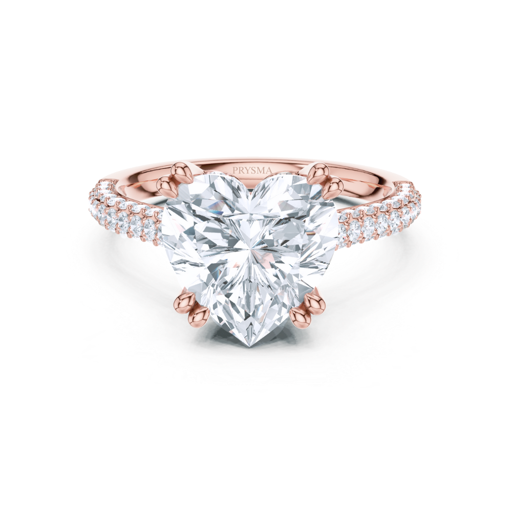 Amour Pavé Heart Ring