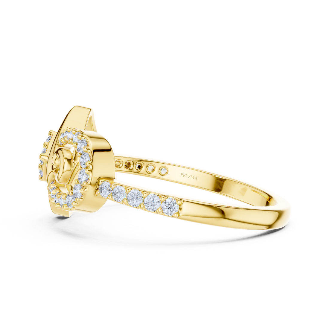 Enchanted Teardrop Diamond Ring