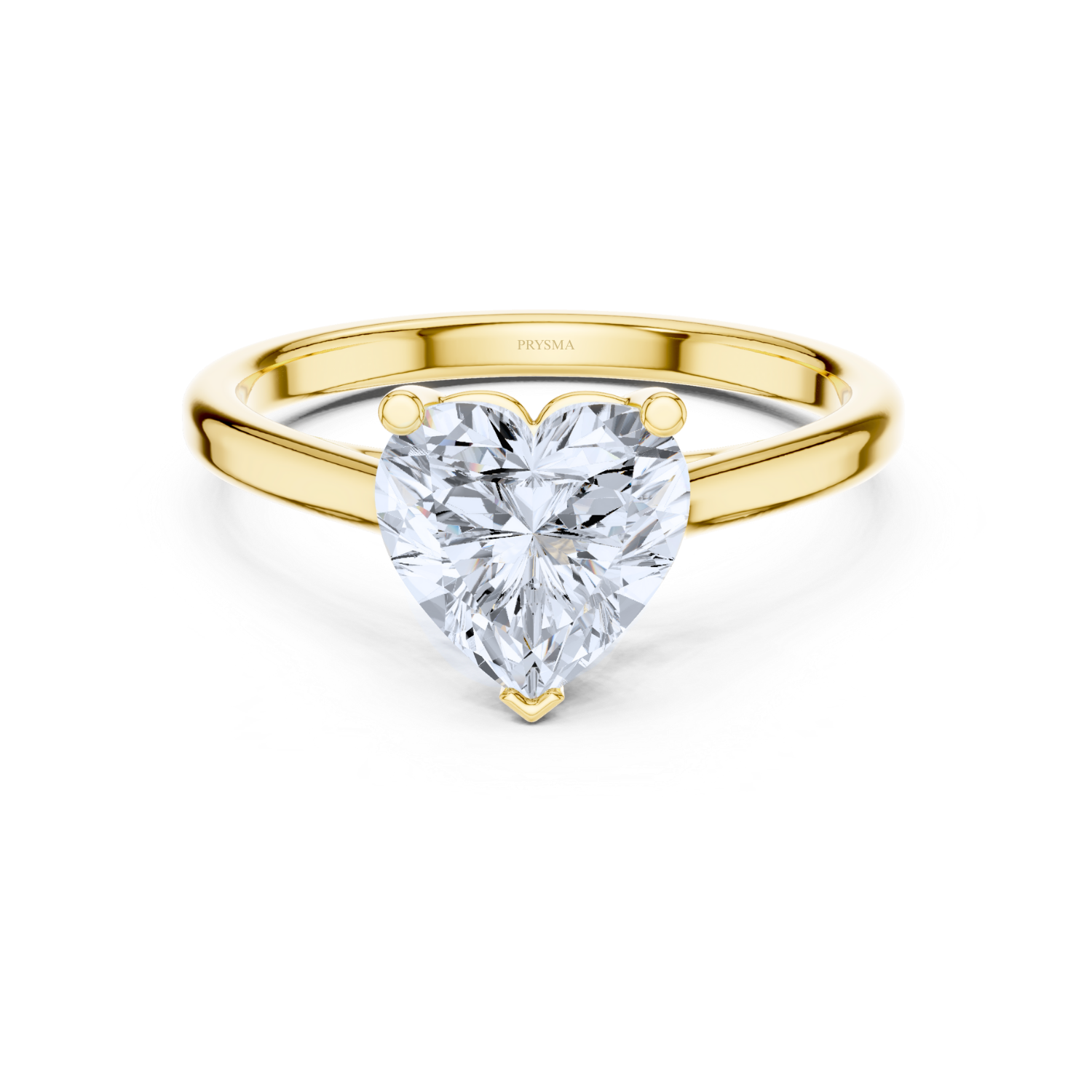 Heart-Shaped Diamond Ring