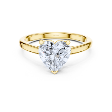 Heart-Shaped Diamond Ring