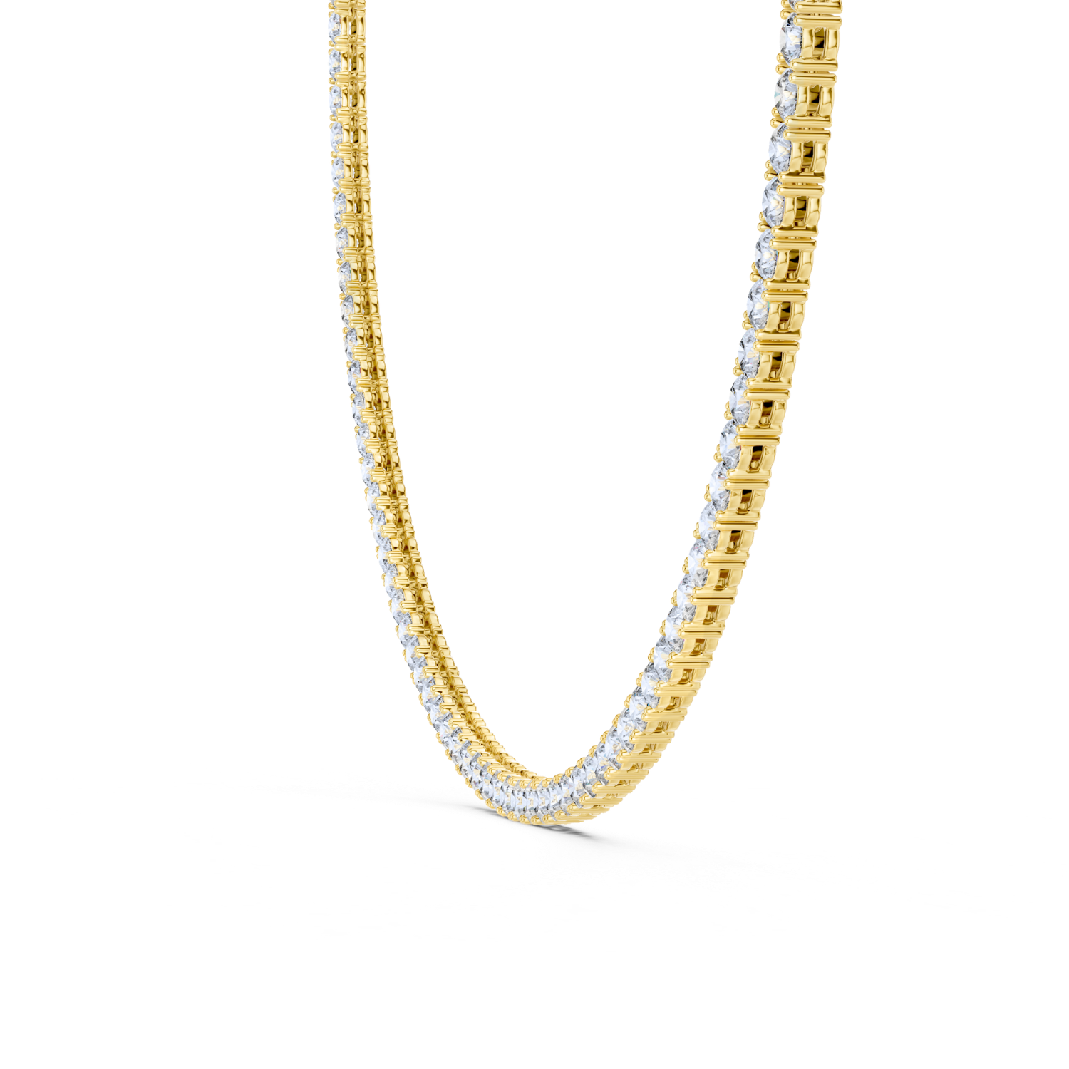 Classic Diamond Tennis Necklace