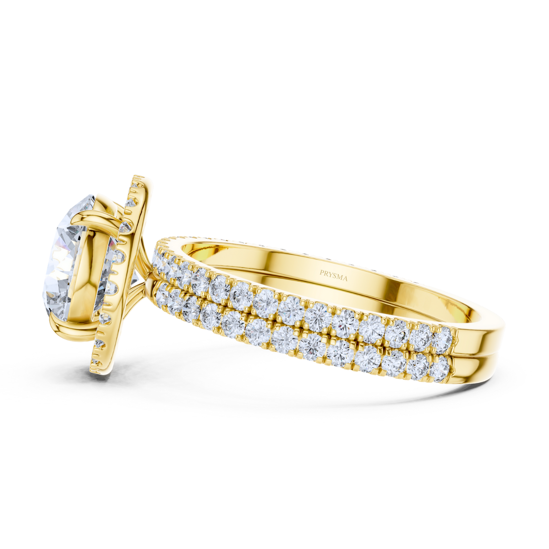 Regalia Halo Lab Diamond Ring