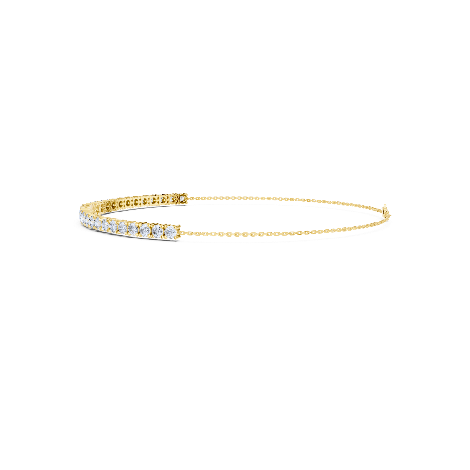 Delicate Diamond Chain Bracelet