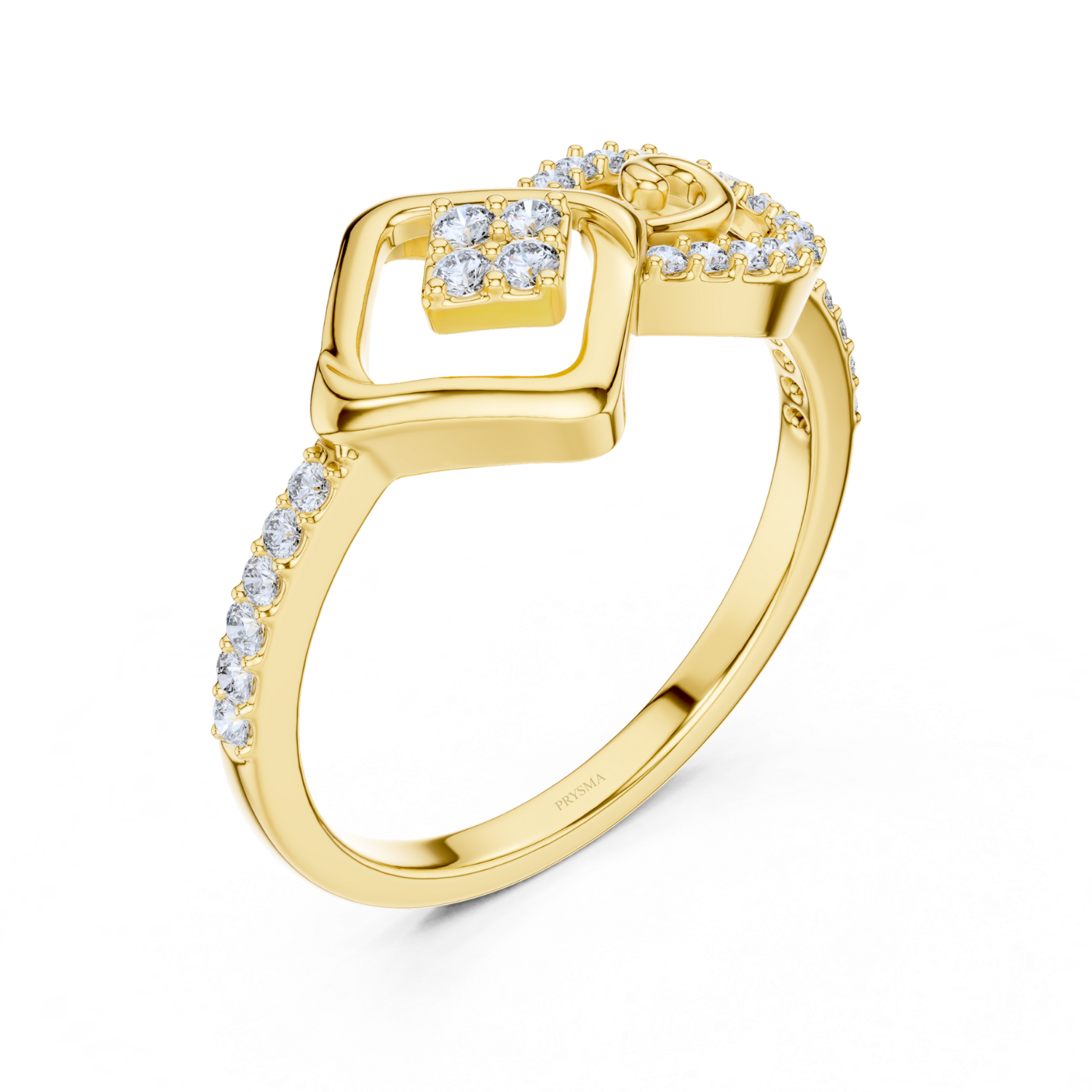 Enchanted Teardrop Diamond Ring