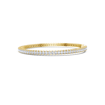 Aurora Oval-Cut Diamond Tennis Bracelet