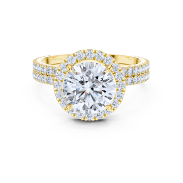 Regalia Halo Lab Diamond Ring