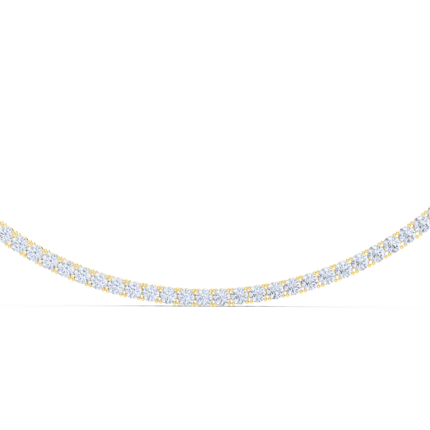 Classic Diamond Tennis Necklace