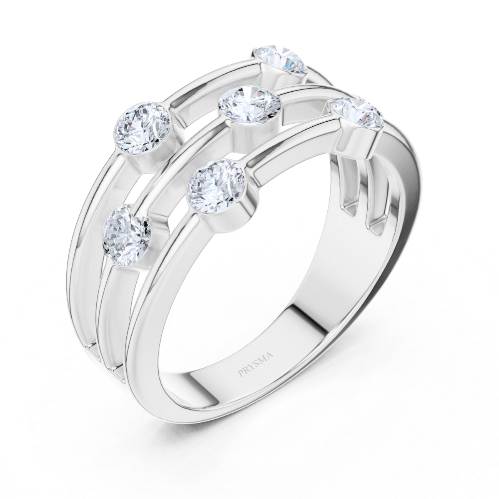 Orion Bezel-Set Diamond Ring