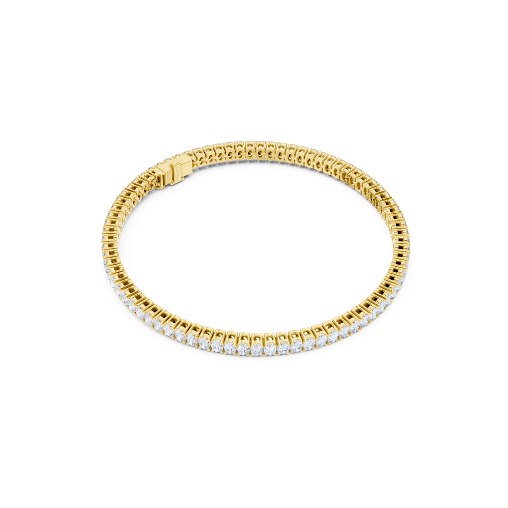 Aurora Oval-Cut Diamond Tennis Bracelet