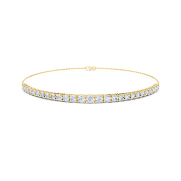 Delicate Diamond Chain Bracelet