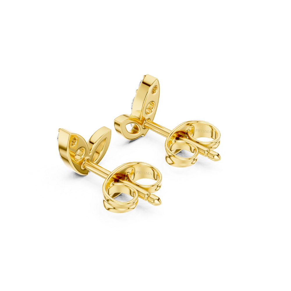 Diamond Petal Whisper Studs