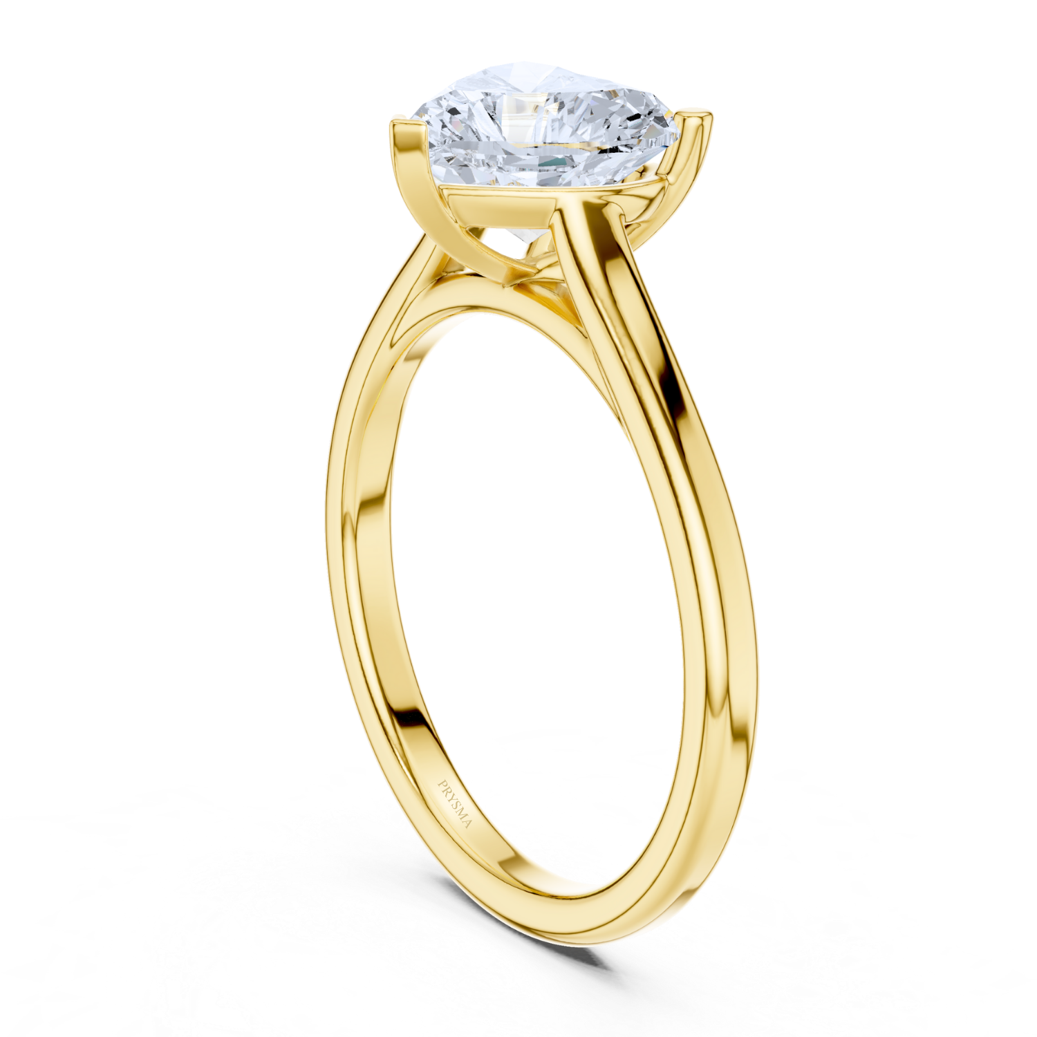 Heart-Shaped Diamond Ring