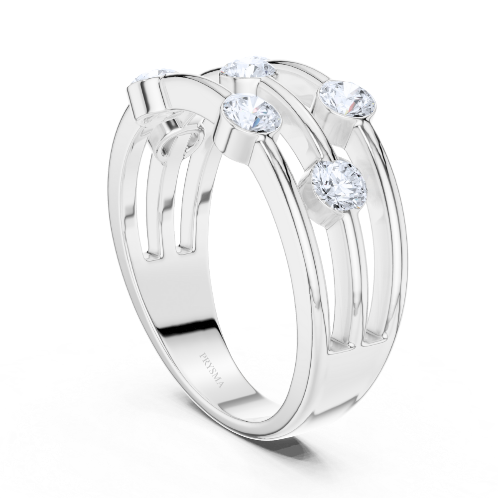 Orion Bezel-Set Diamond Ring