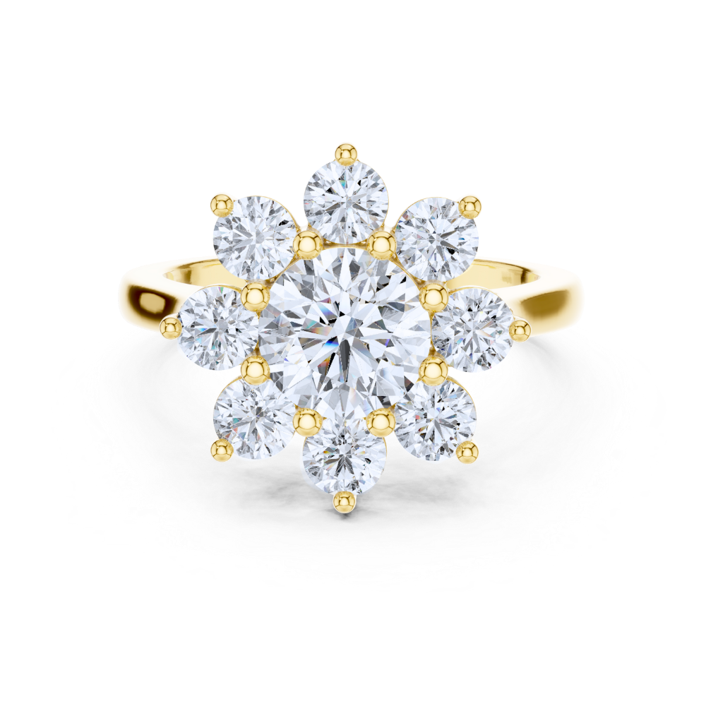 The Celestial Bloom Ring