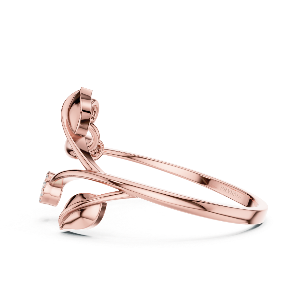 Floral Vine Bloom Ring