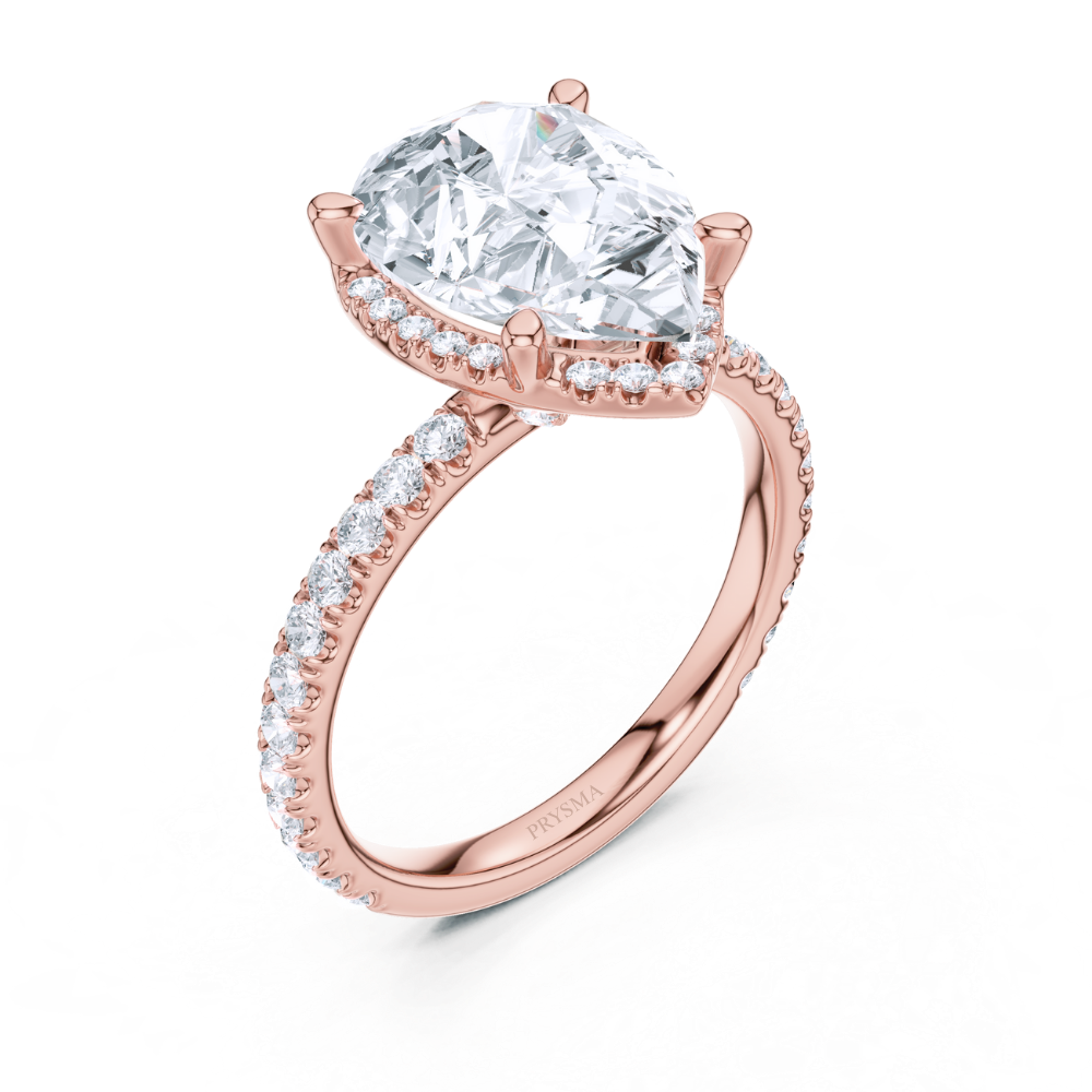 Majestic Pear Brilliance Ring