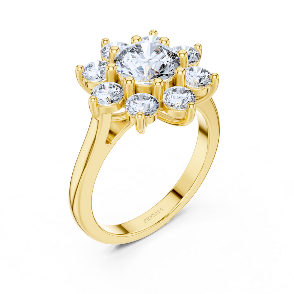 The Celestial Bloom Ring