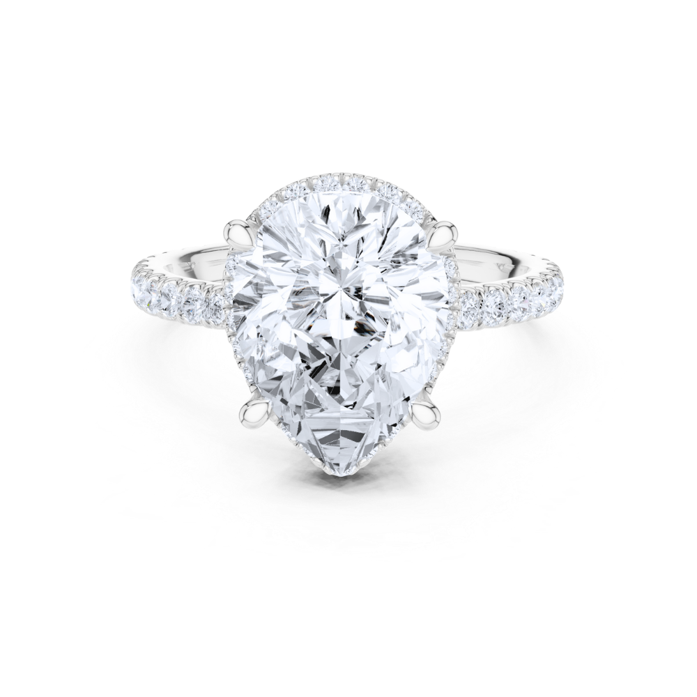 Majestic Pear Brilliance Ring