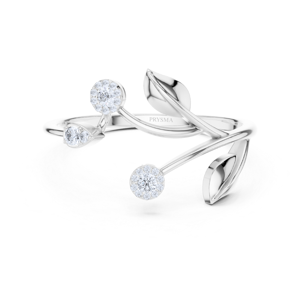 Floral Vine Bloom Ring