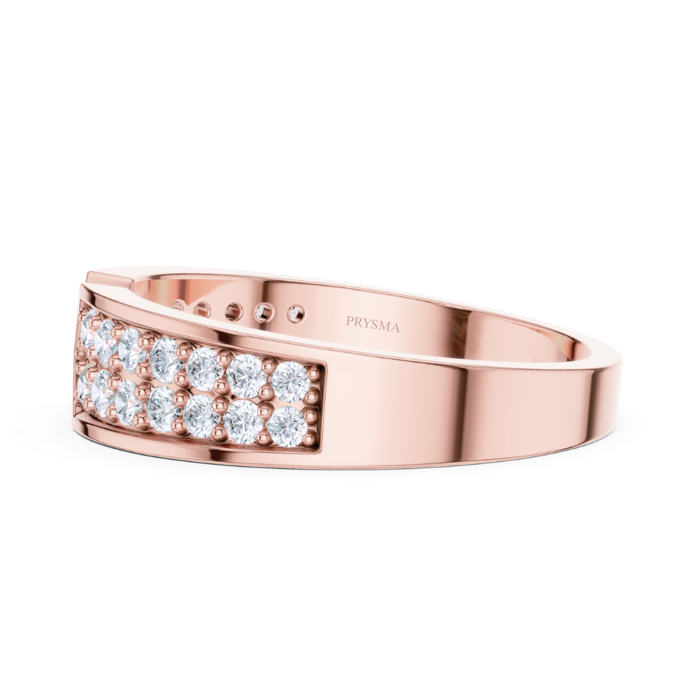 Radiance V-Curve Diamond Ring