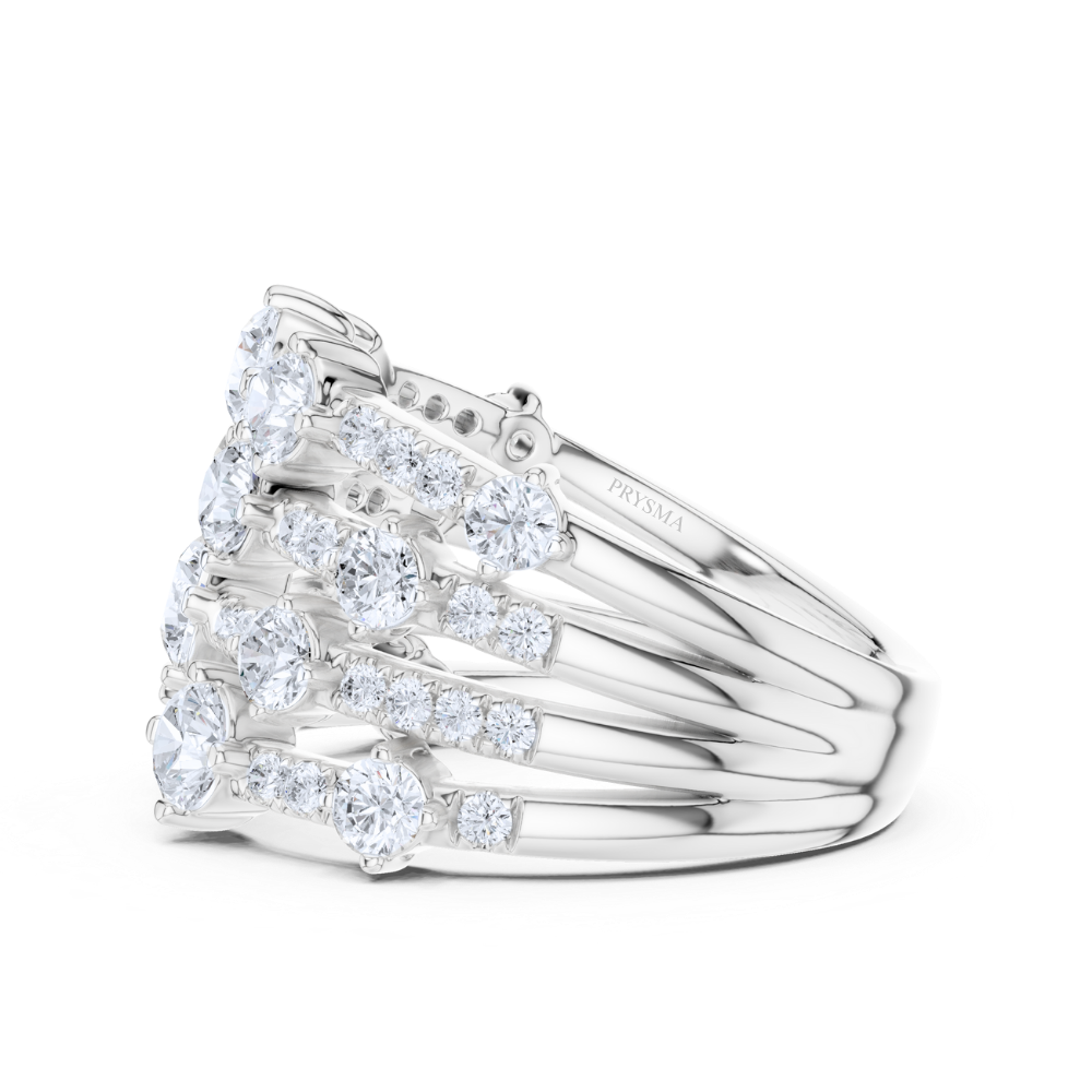 Radiance Crown Diamond Eternity Ring