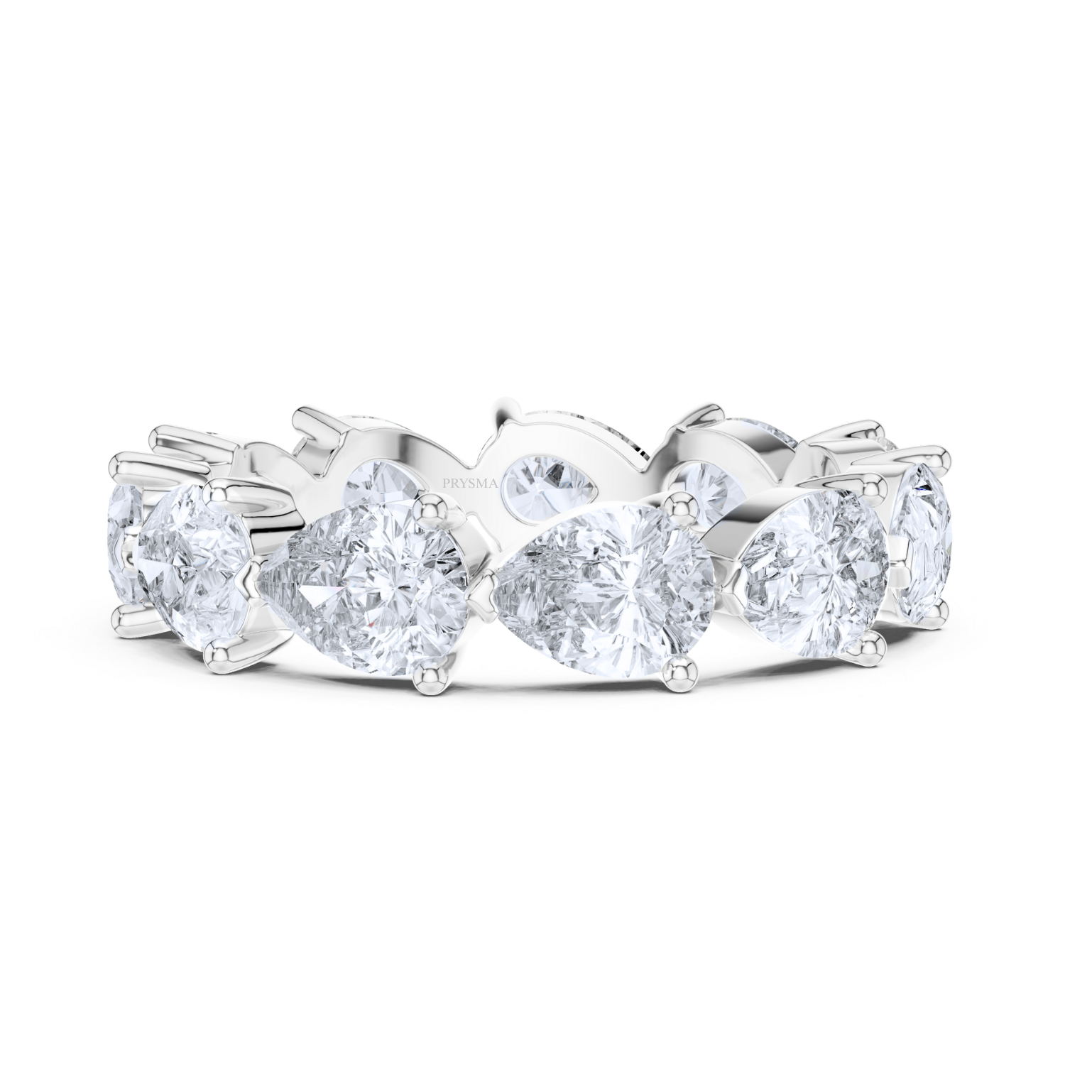 Eterna Pear Diamond Band