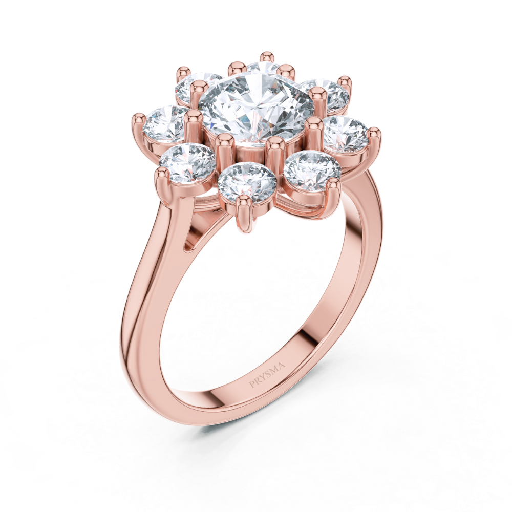 The Celestial Bloom Ring