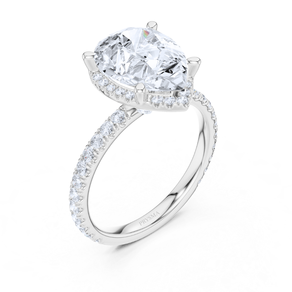 Majestic Pear Brilliance Ring