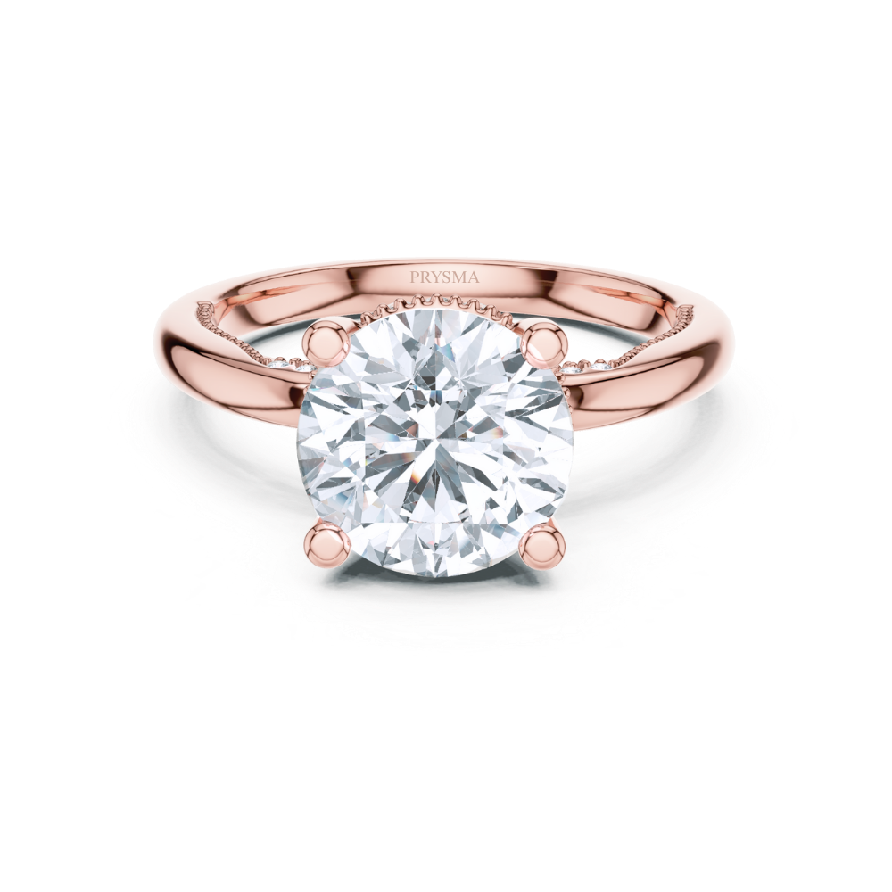 Timeless Round Solitaire Diamond Ring