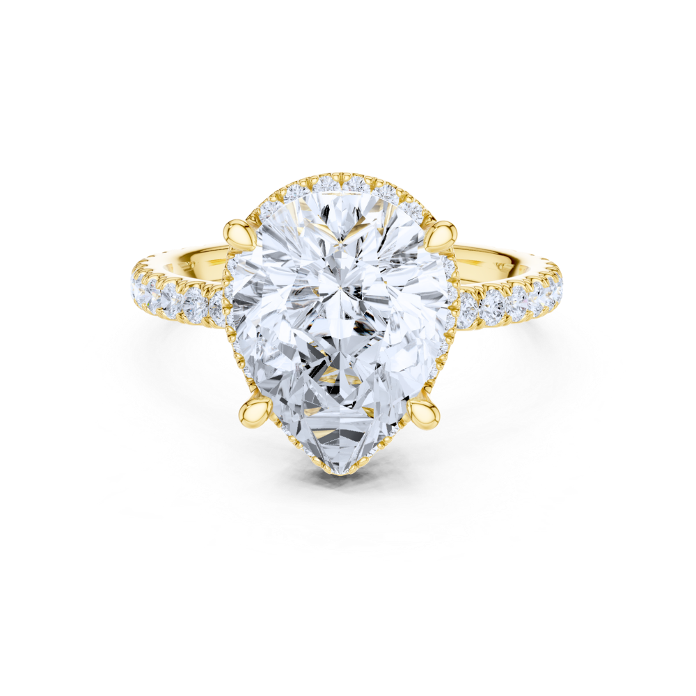 Majestic Pear Brilliance Ring