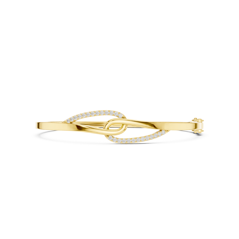 Eterna Knot Diamond Bracelet