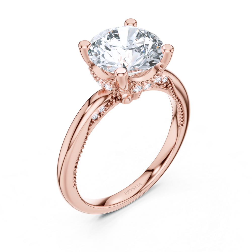 Timeless Round Solitaire Diamond Ring