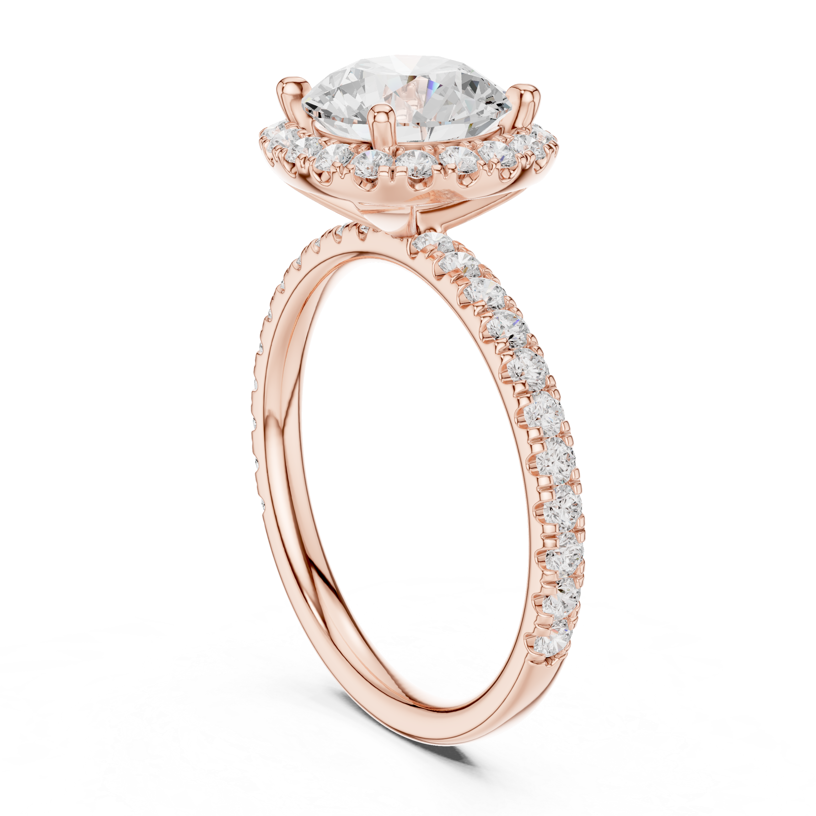 Golden Halo Majesty Ring