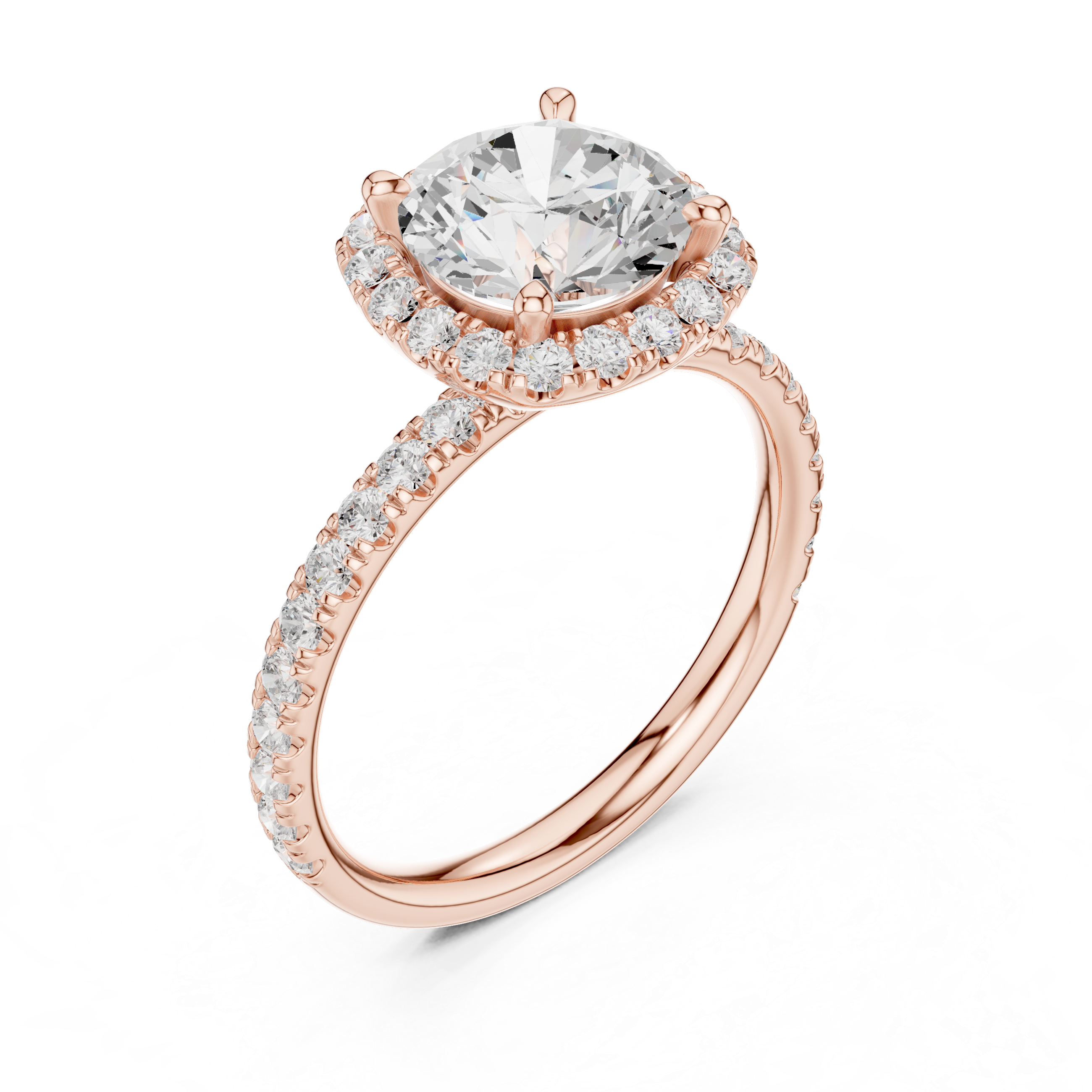 Golden Halo Majesty Ring