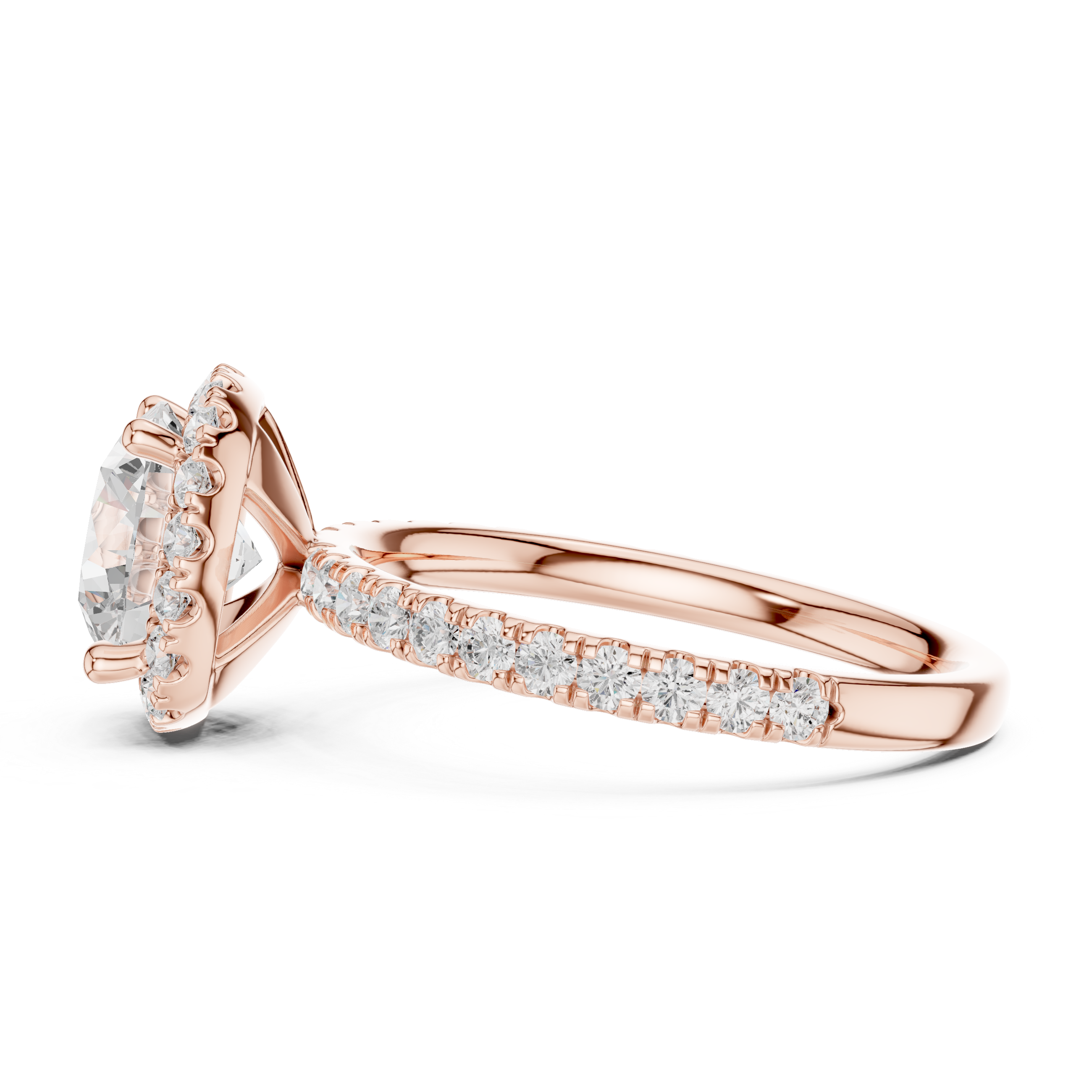 Golden Halo Majesty Ring
